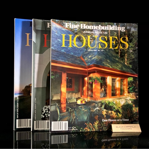 Magazines Fine Homebuilding Annual Issue on Houses | Set of 3 VG - Picture 1 of 15